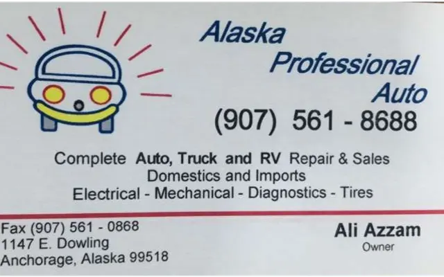 Photo of Alaska Professional Auto, an auto repair shop in Anchorage, AK