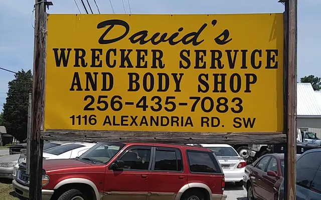 Photo of David's Wrecker Services & Body Shop, an auto repair shop in Jacksonville, AL
