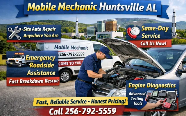 Photo of Mobile Mechanic Huntsville AL, an auto repair shop in Huntsville, AL