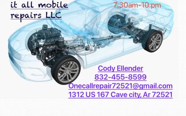 Photo of ONE CALL FIX IT ALL MOBILE REPAIRS LLC, an auto repair shop in Cave City, AR