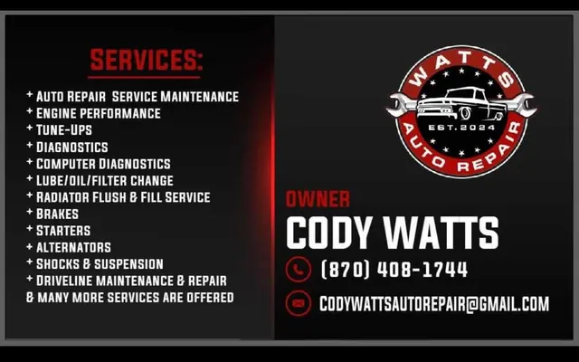 Photo of Watts Auto Repair, an auto repair shop in Wynne, AR