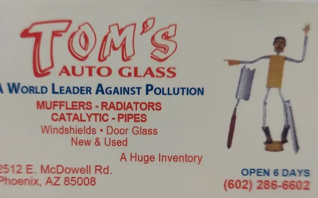 Photo of Toms Auto Glass And Mufflers, an auto repair shop in Phoenix, AZ