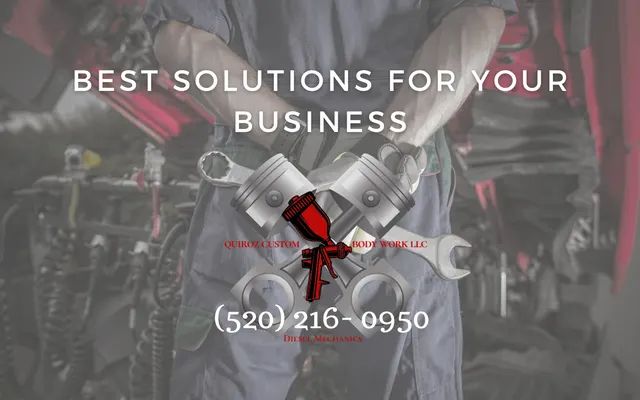 Photo of Diesel Mechanic - Quiroz Custom and Body Work, an auto repair shop in Nogales, AZ