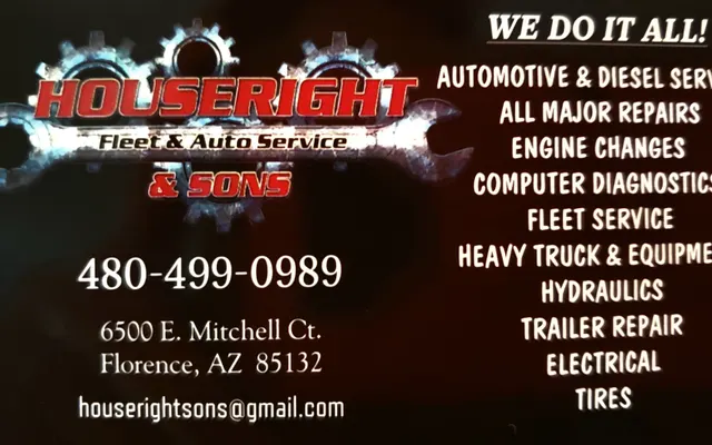 Photo of Houseright & Sons LLC, an auto repair shop in Florence, AZ