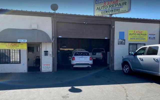 Photo of 5 Star Auto Repair, an auto repair shop in Fresno, CA