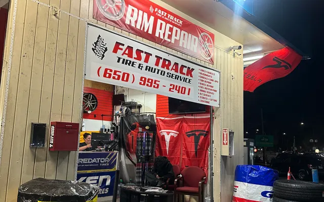 Photo of FAST TRACK TIRE & AUTO SERVICE, an auto repair shop in Redwood City, CA