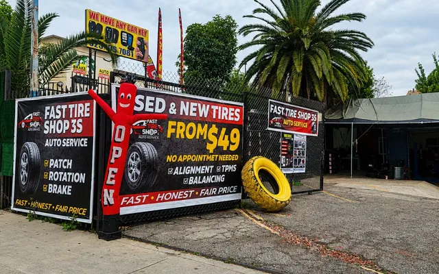 Photo of Fast Tire Shop & Auto Service, an auto repair shop in Los Angeles, CA
