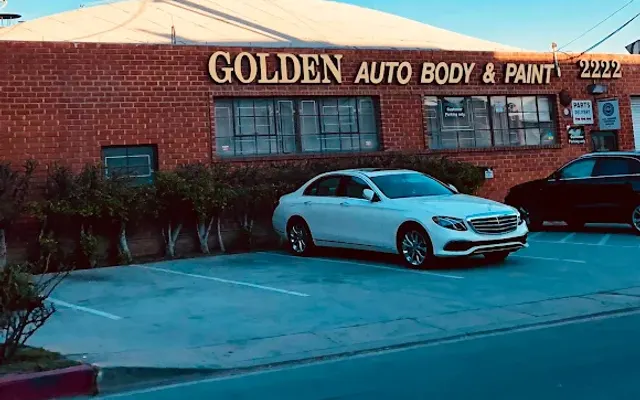 Photo of Golden Auto Body & Paint, an auto repair shop in Los Angeles, CA