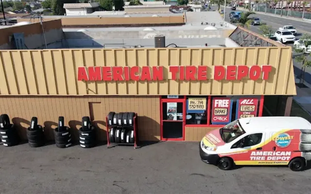 Photo of American Tire Depot, an auto repair shop in Orange, CA