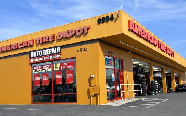 Photo of American Tire Depot, an auto repair shop in Lemon Grove, CA
