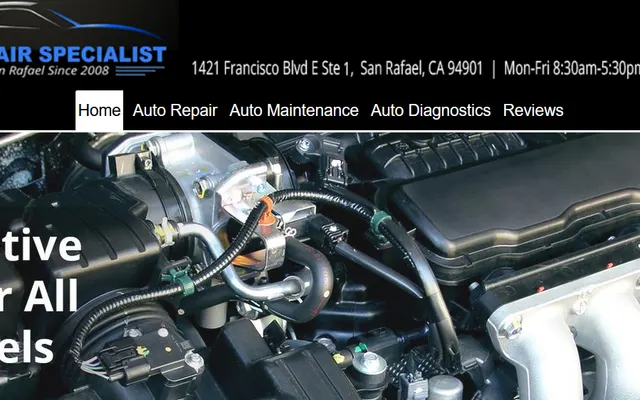 Photo of Auto Repair Specialist, an auto repair shop in San Rafael, CA