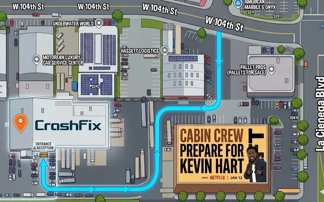 Photo of CrashFix, an auto repair shop in Los Angeles, CA