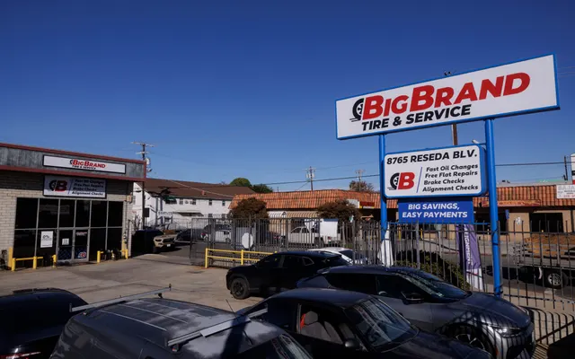 Photo of Big Brand Tire & Service, an auto repair shop in Northridge, CA