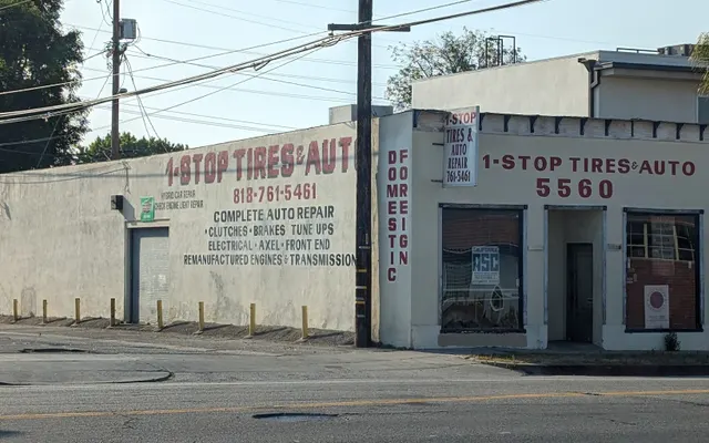 Photo of One Stop Tires & Auto, an auto repair shop in North Hollywood, CA