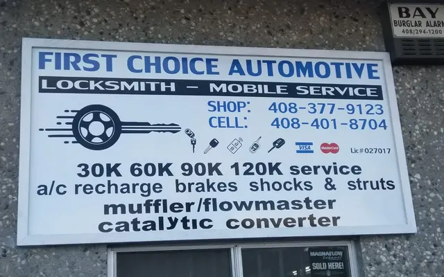 Photo of First Choice Automotive, an auto repair shop in Campbell, CA
