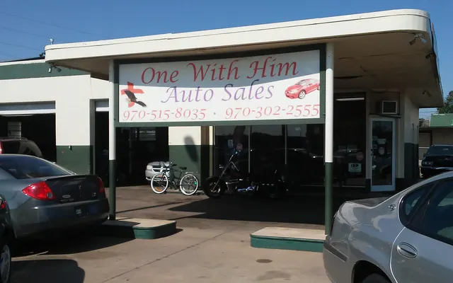Photo of One With Him Auto Sales, an auto repair shop in Greeley, CO