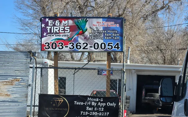 Photo of E&M Tires, an auto repair shop in Lakewood, CO