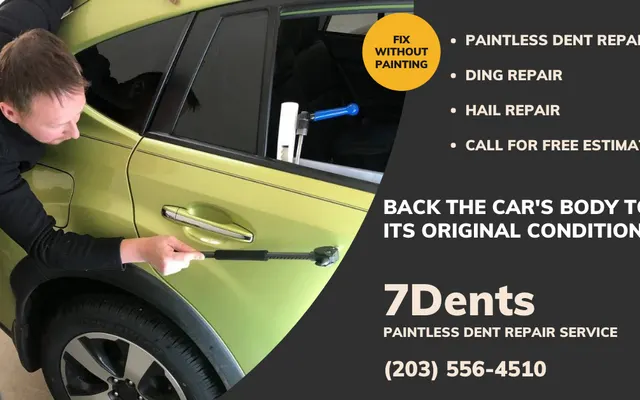 Photo of 7 Dents LLC Professional Paintless Dent Repair, an auto repair shop in Milford, CT