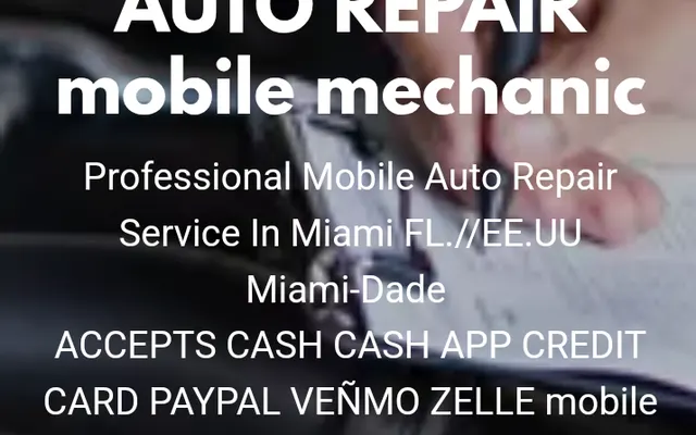 Photo of MIAMI MOBILE AUTO REPAIR, an auto repair shop in Miami, FL