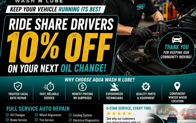 Photo of Aqua Wash N Lube, an auto repair shop in Winter Haven, FL