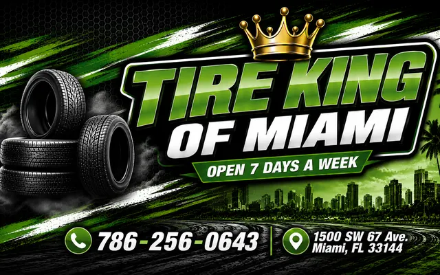 Photo of Tire King Of Miami, an auto repair shop in Miami, FL