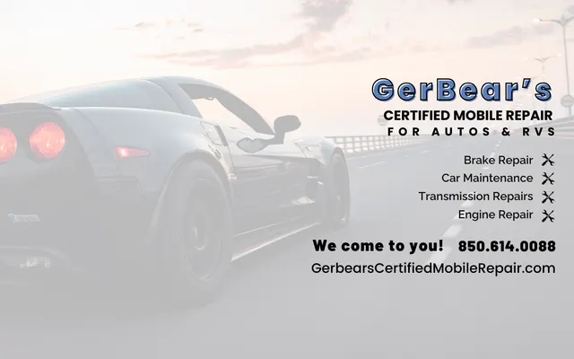 Photo of GerBear’s certified mobile repair, an auto repair shop in Fort Walton Beach, FL