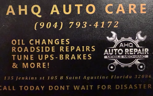 Photo of AHQ AUTO CARE MOBILE, an auto repair shop in St. Augustine, FL