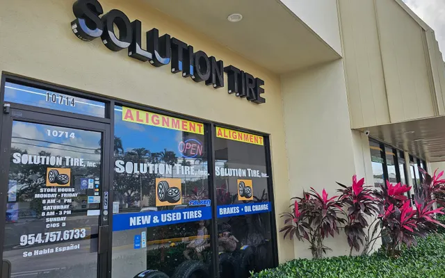 Photo of Solution Tire, an auto repair shop in Coral Springs, FL