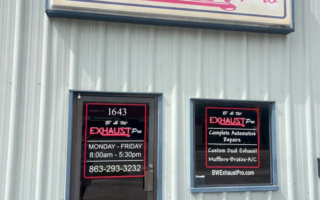 Photo of B & W Exhaust Pros, an auto repair shop in Winter Haven, FL