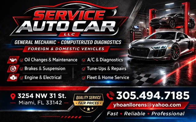 Photo of Service Auto Car LLC, an auto repair shop in Miami, FL