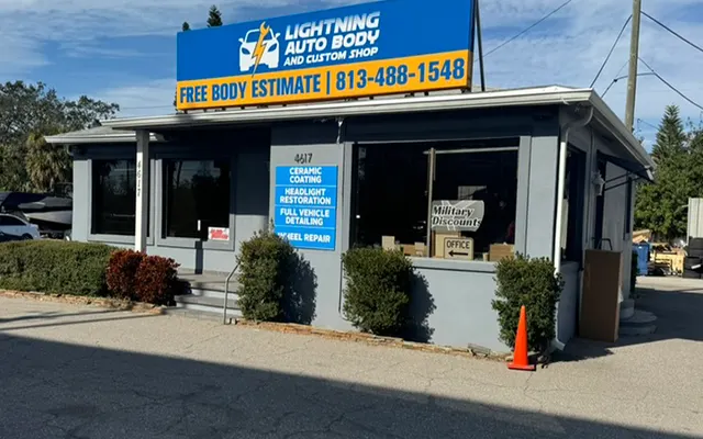 Photo of Lightning Auto Body and Custom Shop, an auto repair shop in Tampa, FL