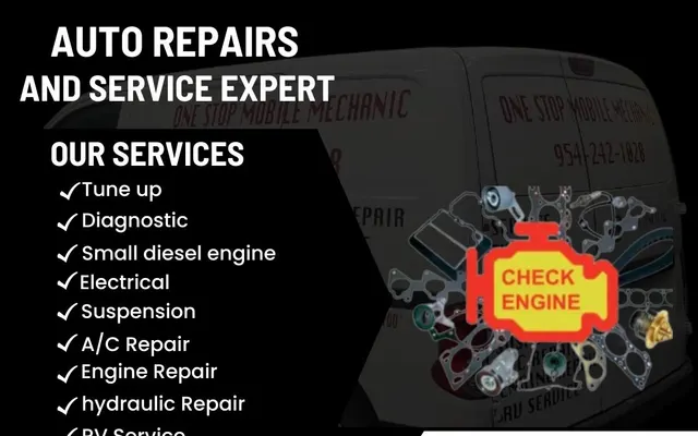 Photo of One Stop Mobile Mechanic llc, an auto repair shop in North Lauderdale, FL