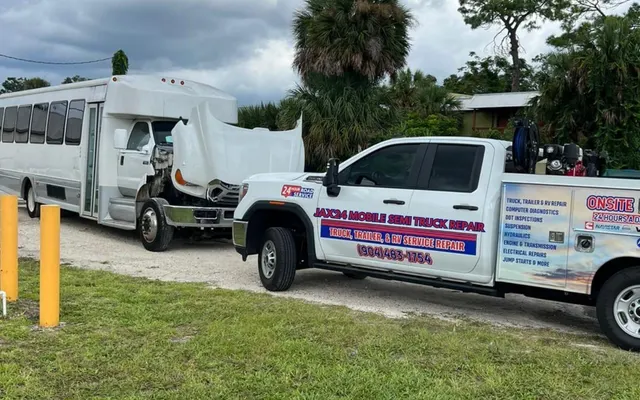 Photo of JAX24 Mobile Semi Truck Repair LLC, an auto repair shop in Jacksonville, FL