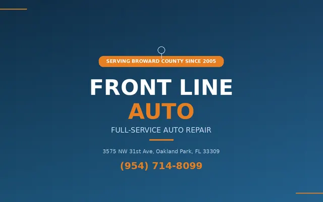Photo of Front Line Auto, an auto repair shop in Oakland Park, FL