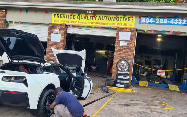 Photo of Prestige Quality Auto repair, tires & car sales, an auto repair shop in Decatur, GA