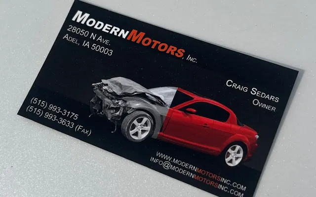 Photo of Modern Motors Inc, an auto repair shop in Adel, IA