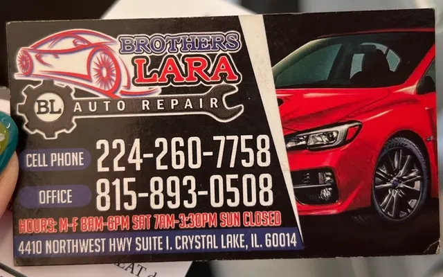 Photo of Brothers Lara Auto Repair, an auto repair shop in Crystal Lake, IL