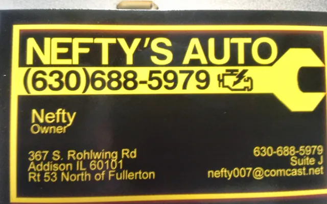 Photo of Neftys Auto Inc, an auto repair shop in Addison, IL