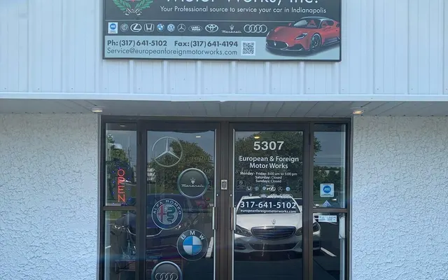 Photo of European and Foreign Motor Works, Inc., an auto repair shop in Indianapolis, IN