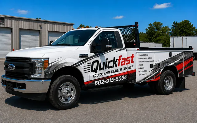 Photo of A Quickfast truck and trailer service, an auto repair shop in Louisville, KY