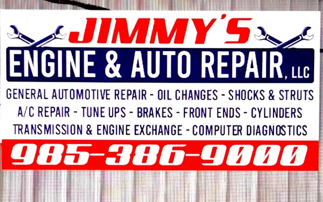 Photo of Jimmy's Engine and Auto Repair, an auto repair shop in Ponchatoula, LA