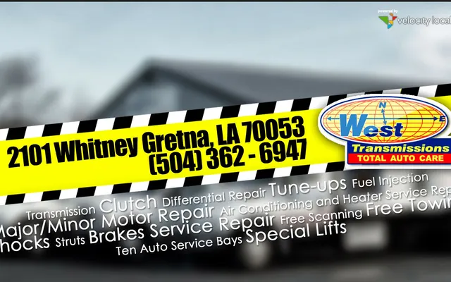 Photo of West Transmission and Total Auto Care, an auto repair shop in Gretna, LA