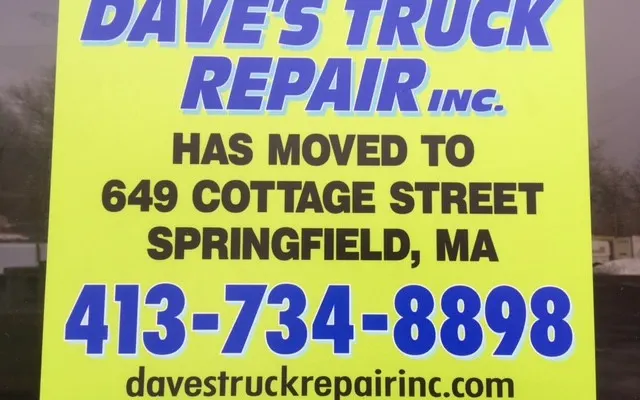 Photo of Dave's Truck Repair Inc., an auto repair shop in Springfield, MA