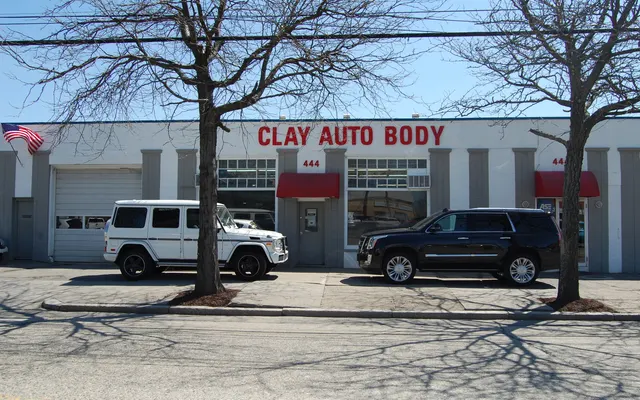 Photo of Clay Auto Body, an auto repair shop in Newton, MA