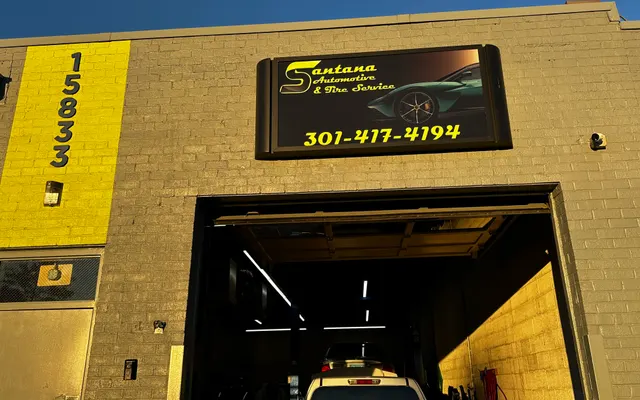 Photo of Santana Automotive & Tire Service, an auto repair shop in Derwood, MD