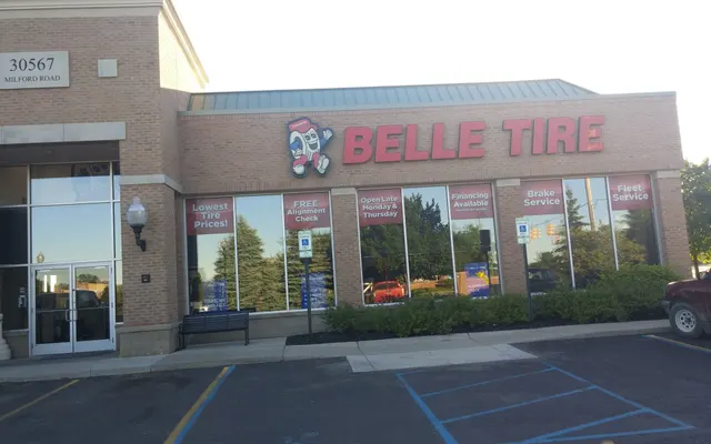 Photo of Belle Tire, an auto repair shop in New Hudson, MI
