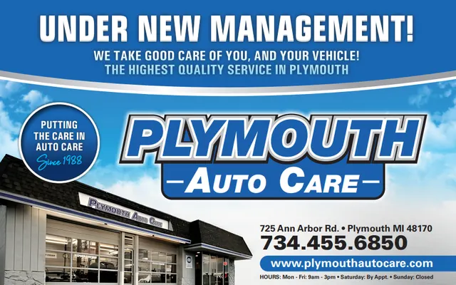 Photo of Plymouth Auto Care, an auto repair shop in Plymouth, MI