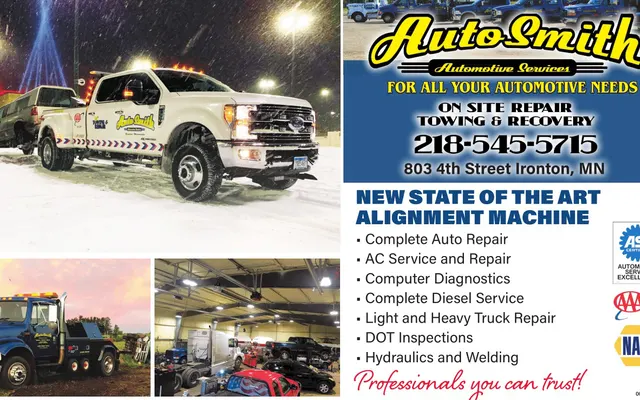Photo of AutoSmith Services, an auto repair shop in Ironton, MN