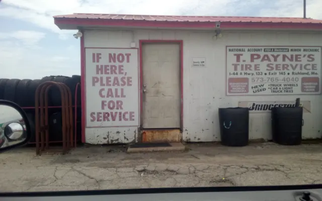 Photo of Payne's Tire and Towing, an auto repair shop in Richland, MO