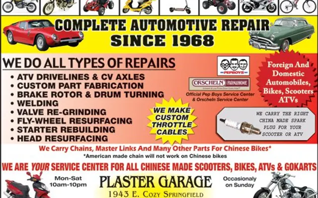 Photo of plaster's garage, an auto repair shop in Springfield, MO